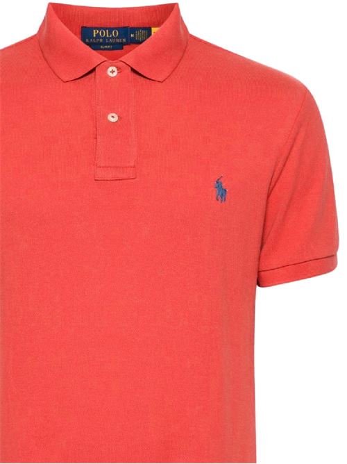 Polo a manica corta con logo da uomo POLO RALPH LAUREN | 710536856443